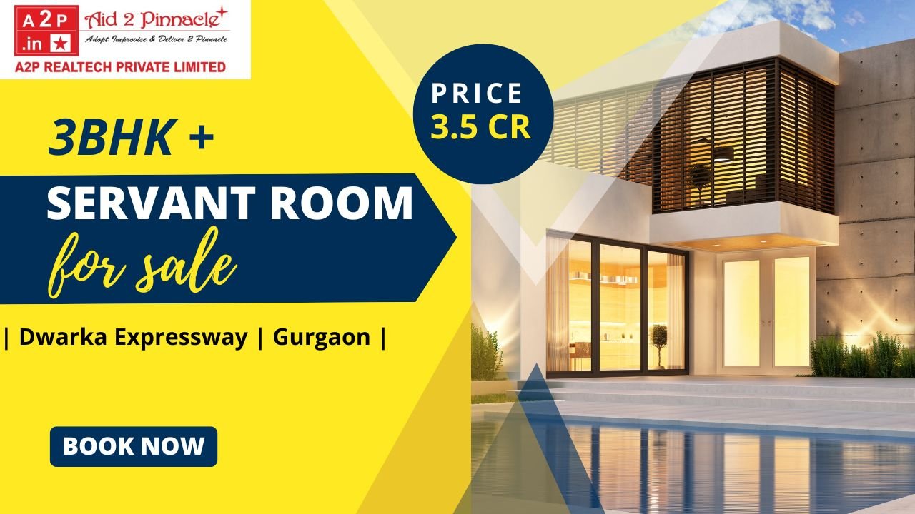 Luxurious 3 BHK Apartments with Servant Room